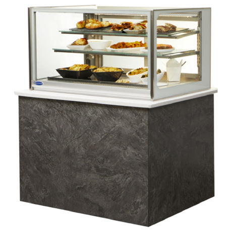 Federal Industries ITH4826 Italian Glass Heated Display Case Counter Display Model