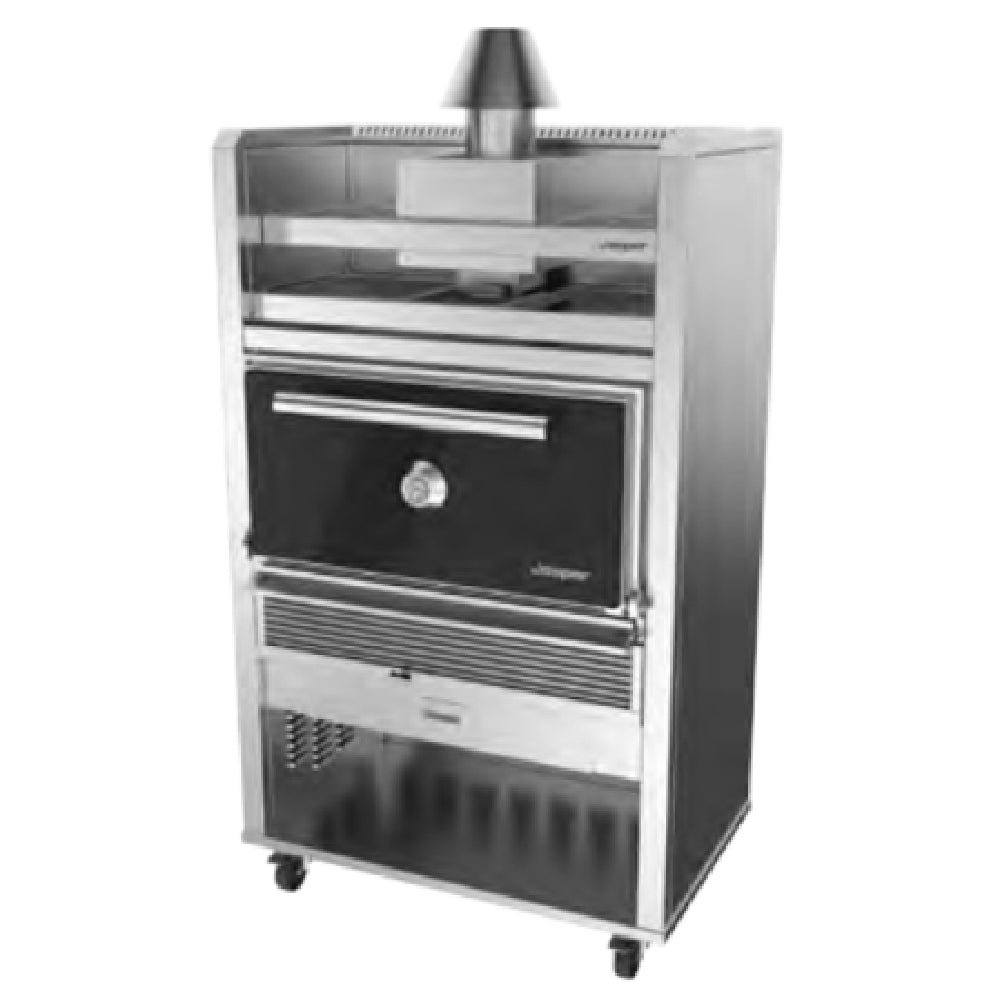 Josper Charcoal Ovens HJA-PLUS-M120-T Class A Charcoal Broiler Oven