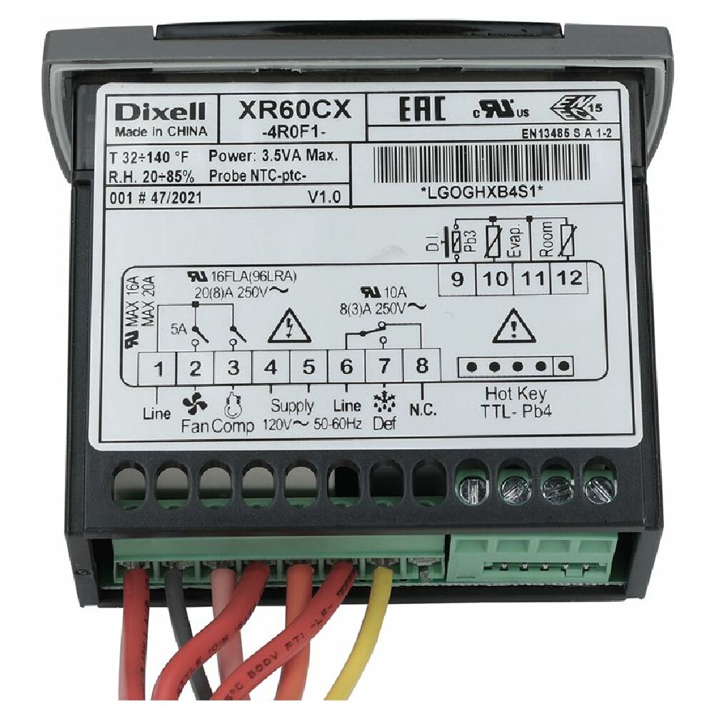 Empura Parts 104020247 Temperature Control Compatible With: E-EGM-16FB E-EGM-16FW