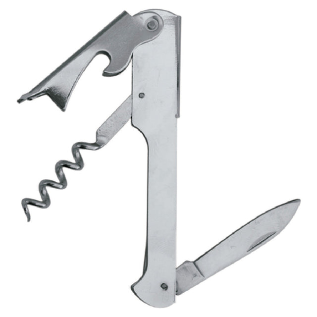 Spill-Stop 131-01 Waiter's Cork Screw 4-1/4" With Straight Blade