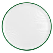 Bauscher Hepp T3225G - Ripple Pizza Plate, 12-1/4" Dia., Round With Geometric Circular Ripple Pattern