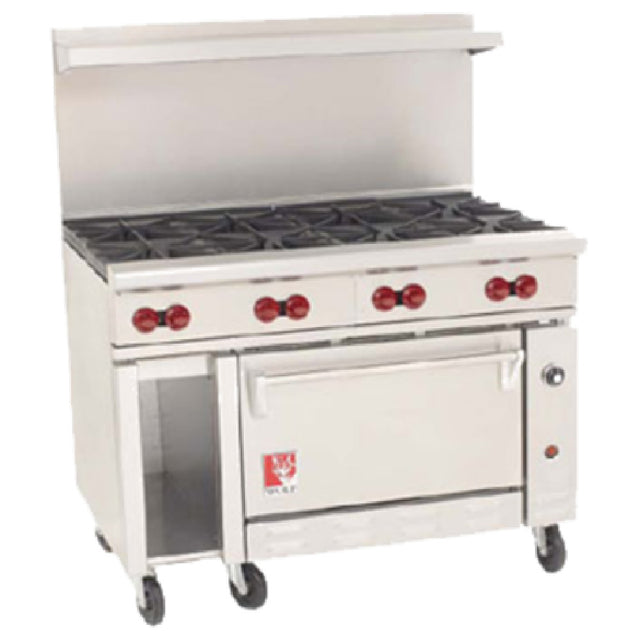 Wolf C48C-8B_LP Challenger XL™ Restaurant Range Gas 48"