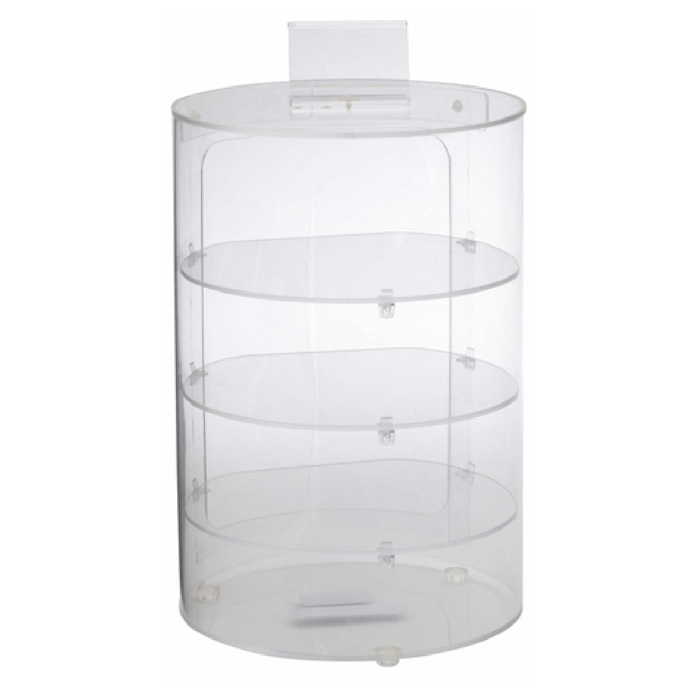 Antunes DC-12C-9500716 Display Case Cylindrical Acrylic Panels For Full Visibility