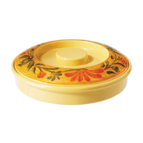 GET Enterprises TS-800-VN Venetian™/Viva Mexico™ Tortilla Server With Lid 7-3/4" Dia. X 1-1/4"H