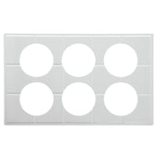 Hubert 87040 - Cold Tile, For Bain Marie #79800,92330,97919,20056,26340 & 34006,6-compartment