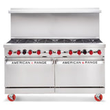 American Range AR-36G-4B-CL-SBR_NAT - Restaurant Range, Gas, 60"