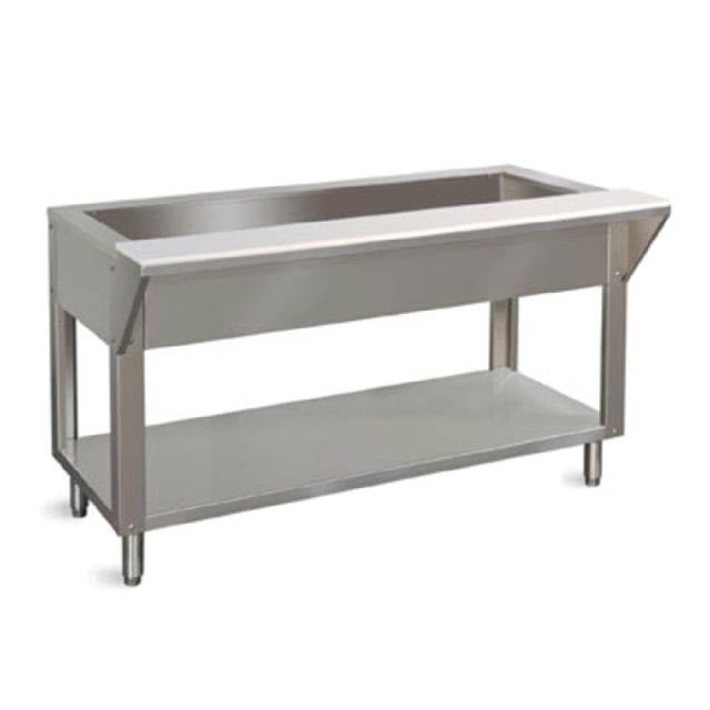 Piper Products DB-3-CI - Design Basics Cold Food Table, 34"H X 31"D X 44"W, (3) 20 Gauge Stainless Steel Fully Welded 5" Deep Wells