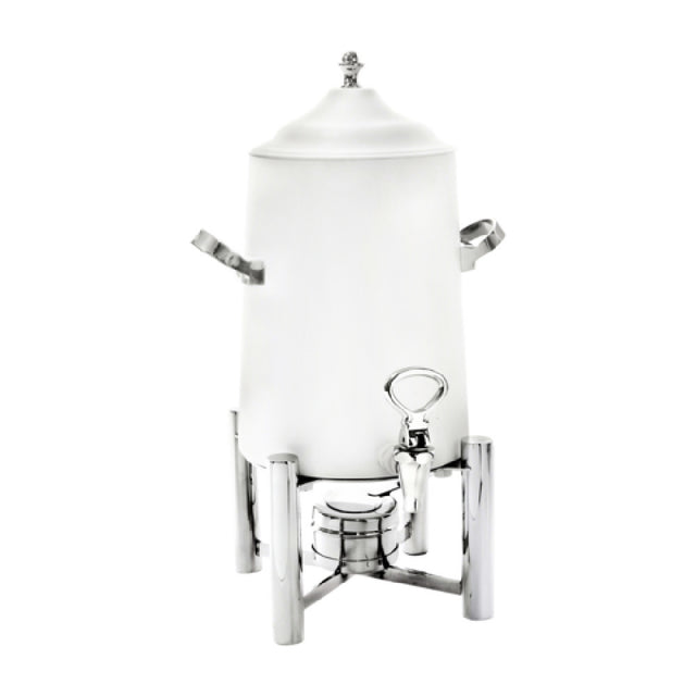 Steelite DW41WWTSS Urn Tempo 1 1/2 Gal White And Stainless Steel (Cust3Party Item) (Approx. Lead Time = 3 Weeks)