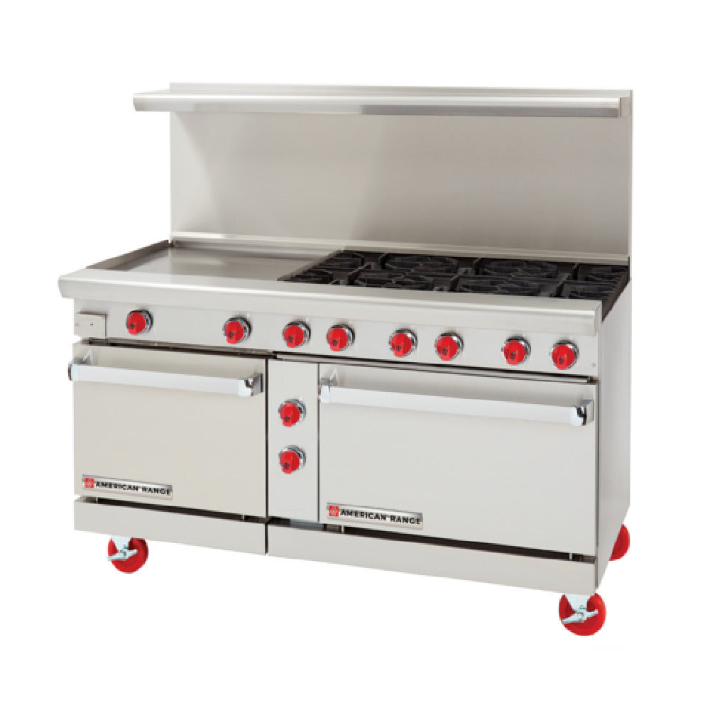 American Range AR-24G-6B-CL-126R_NAT - Restaurant Range, Gas, 60"