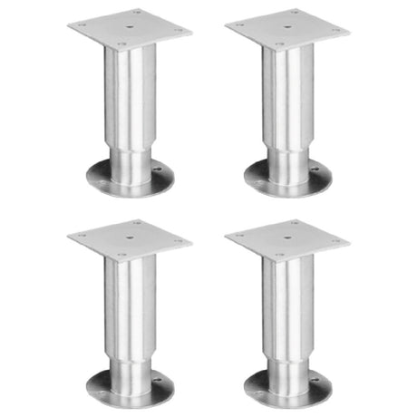 Vulcan ABC-FEET Security/Seismic Legs With Mounting Plate 6" Set Of (4)