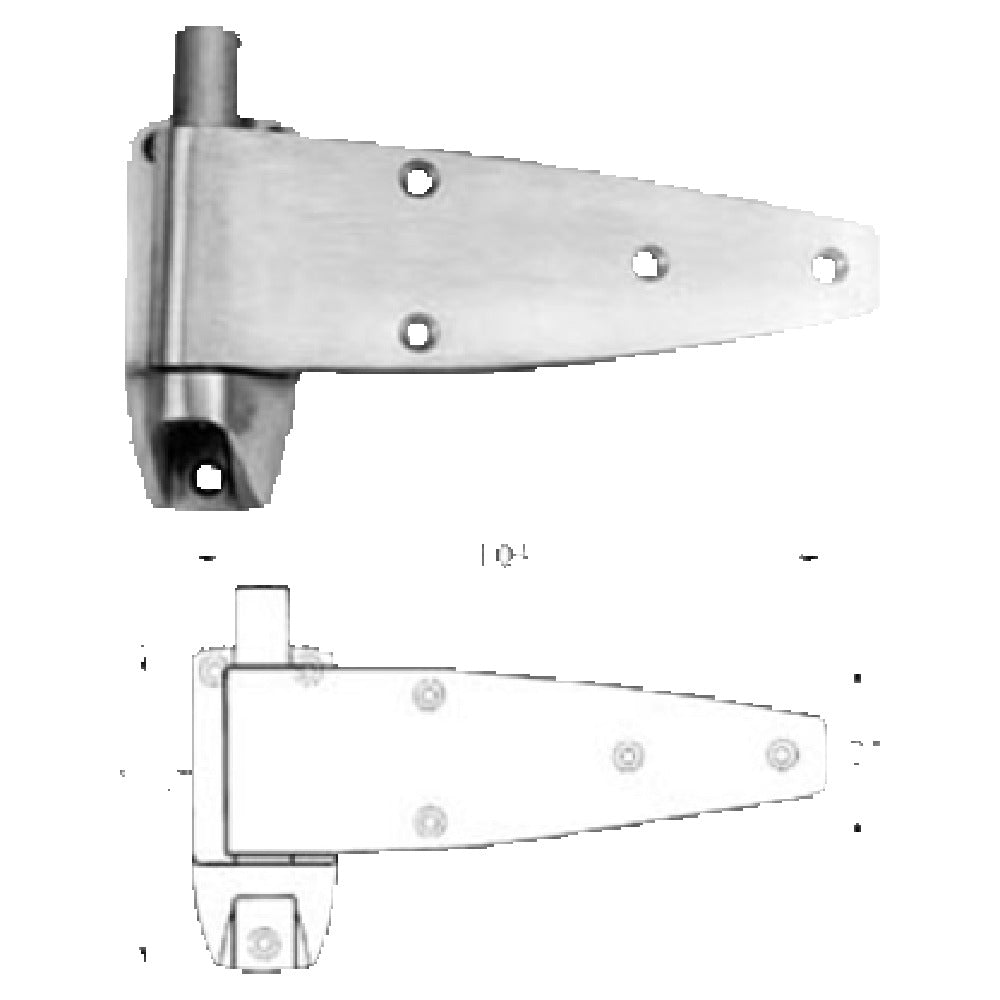 Franklin Machine Products 123-1168 Cam Hinge Flush Left Hand