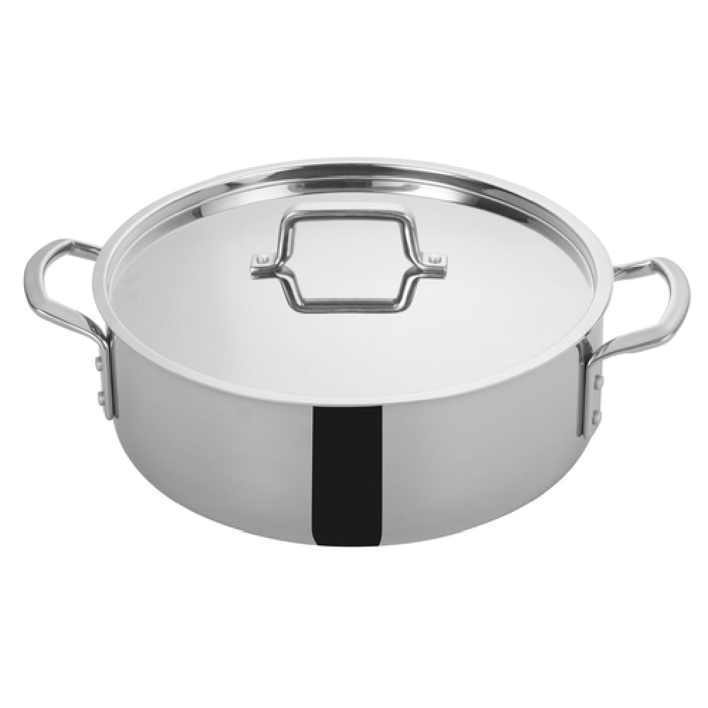 Winco TGBZ-12 Tri-Gen™ Brazier 12 Qt. 13-1/2" Dia. X 7-1/4"H