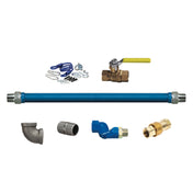 Dormont CAN1675KITBS48 - Dormont Blue Hose™ Moveable Gas Connector Kit, 3/4" Inside Dia.