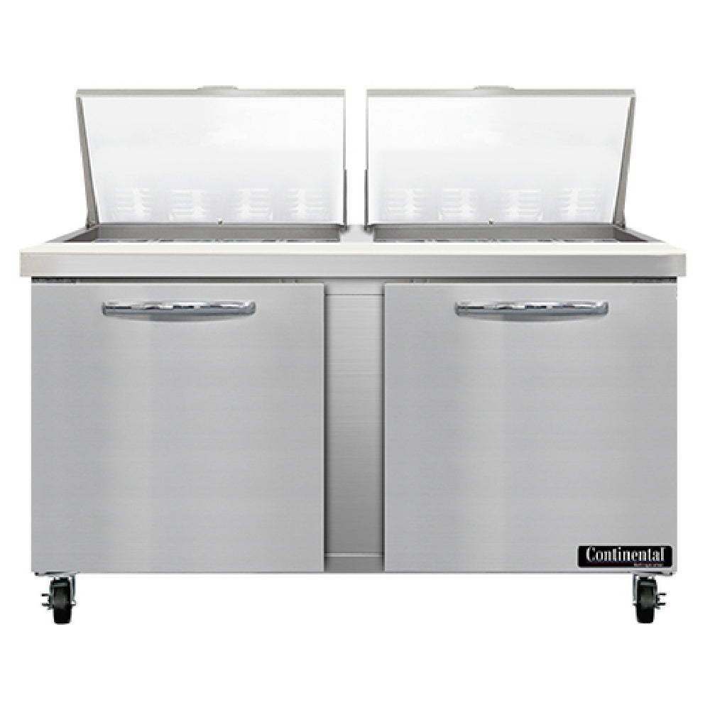 Continental Refrigerator SW60N24M Mighty Top Sandwich Unit 60"W 17.0 Cu Ft Capacity