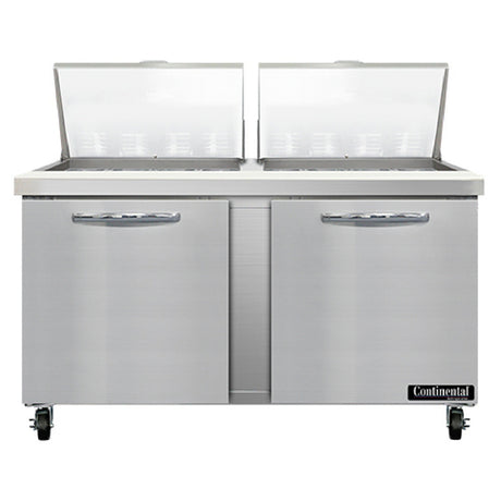Continental Refrigerator SW60N24M Mighty Top Sandwich Unit 60"W 17.0 Cu Ft Capacity