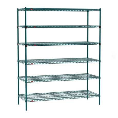 Metro SEZ-246074K3-S-42 Super Erecta® Starter Shelving Unit 60"W X 24"D X 74"H