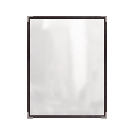 Risch TES 8.5X11-NYLON Deluxe Sewn Nylon Menu Cover (specify Color) 8-1/2" X 11"
