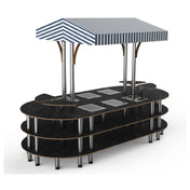Steelite MGCMLD03MSWF Mogogo Buffet Solutions Modular Warming Nemco Induction Market Station