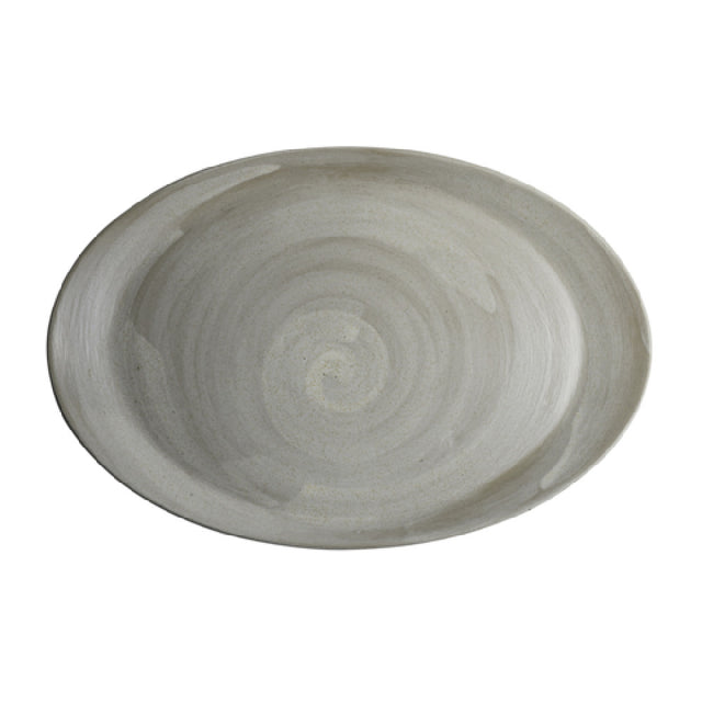 Steelite 6219RT022 Oval Platter 12.0" X 8.0" X 0.75" Carnaby