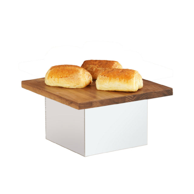 Cal Mil 23872-4-49 Milo Riser 8"W X 8"D X 4"H Chrome Finish