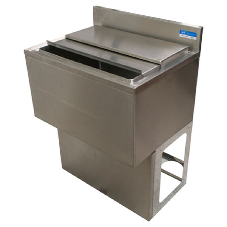 BK Resources UBB-18-IBCP36-8 Underbar Ice Bin With 8-circuit Aluminum Cold Plate