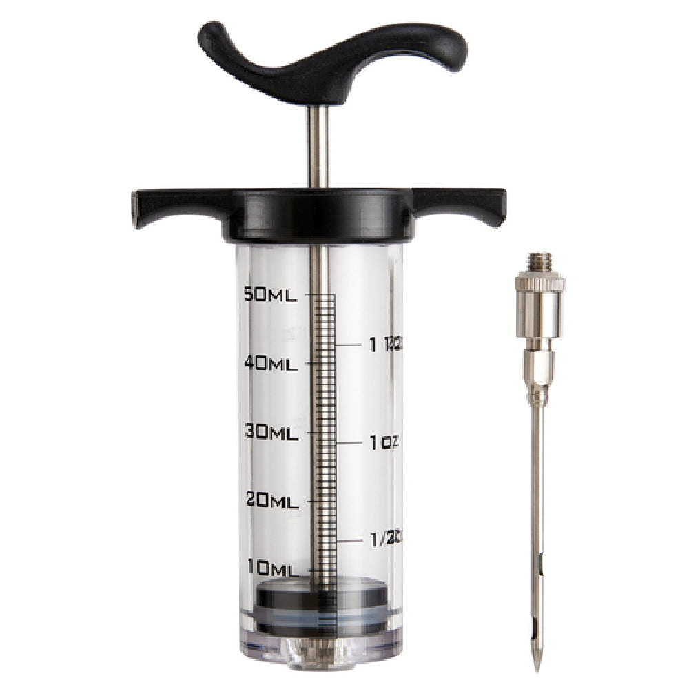 Harold Import Co. 43808 HIC Flavor Injector 1.5 Oz. Capacity Graduated Markings In Ml And Oz.