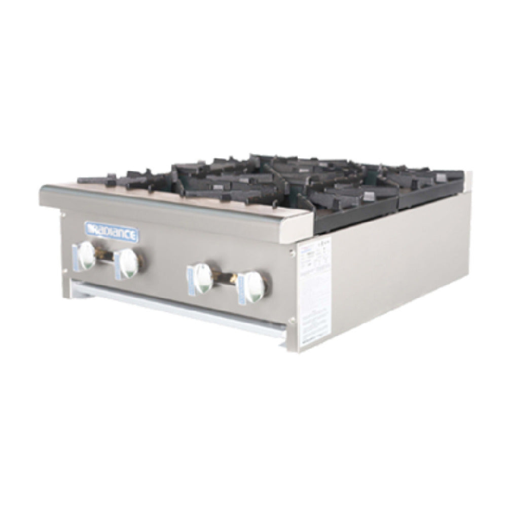 Turbo Air TAHP-24-4_LP Radiance Hotplate Countertop Gas