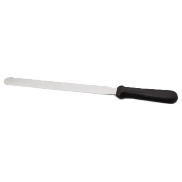 Royal Industries ROY 35 Spatula 12" X 1" Stainless Steel Blade Plastic Handle