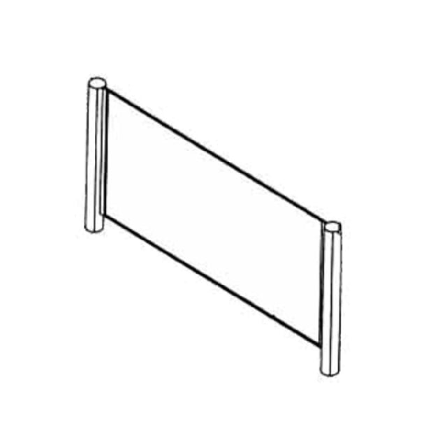 Piper Products SCPGC-46 - Classic Single Protector Guard (Cafeteria Style) For Elite System