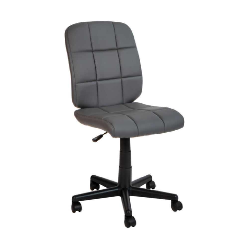 Flash Furniture GO-1691-1-GY-GG Clayton Swivel Task Chair 34" To 38-3/4" Adjustable Height