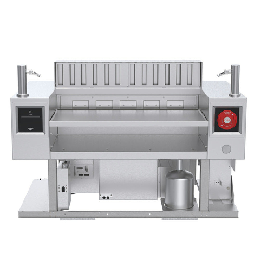 Vollrath FC-6DV-36 FlexVent™ Versatile Slide-In With Downdraft Vent System & Fire Suppression