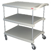 Franklin Machine Products 126-7019 Metro® Utility Cart (3) Shelves 34-3/8" X 23-7/16" X 35-1/2 H