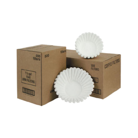 Fetco F001 Paper Coffee Filters 15" X 5-1/2" (for 20505000 & TBS-2121) (500 Each Per Case)