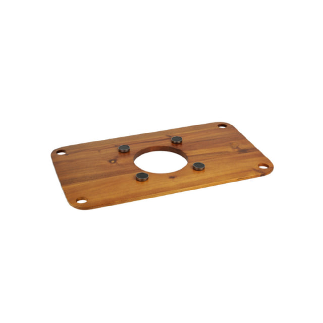 FOH BTC042NAW18 Smart Buffet Ware® Domino Magnetic Platform 24.25" X 14" Natural