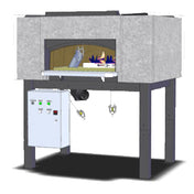 Beech Ovens REC1250FG Full Gas Oven With Radiant Flame Burners Standard Rectangular Stone Hearth Baking Oven