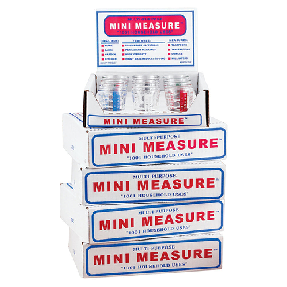 Harold Import Co. MINIPRO Kolder Mini Measure 2" X 2" X 2-1/2" Capacity: 1 Oz.