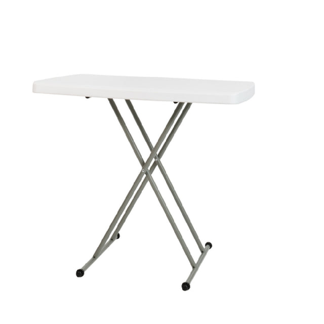 Flash Furniture DAD-YCZ-76X-GW-GG Folding Table 30-1/4"W X 19-1/2"D Adjustable Height