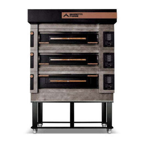 AMPTO ICON S105E3 I1053S03 Serie S Moretti Forni Pizza Oven Electric Deck-type