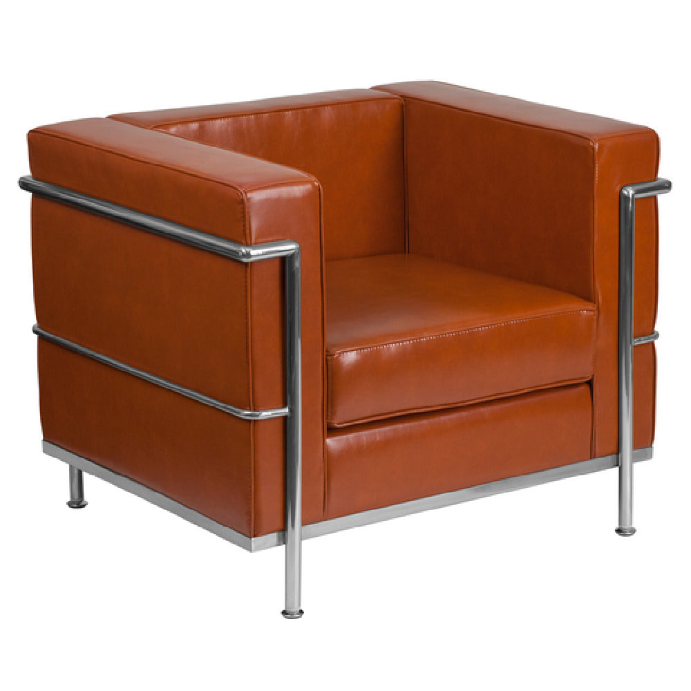 Flash Furniture ZB-REGAL-810-1-CHAIR-COG-GG Hercules Regal Series Chair LeatherSoft Upholstery