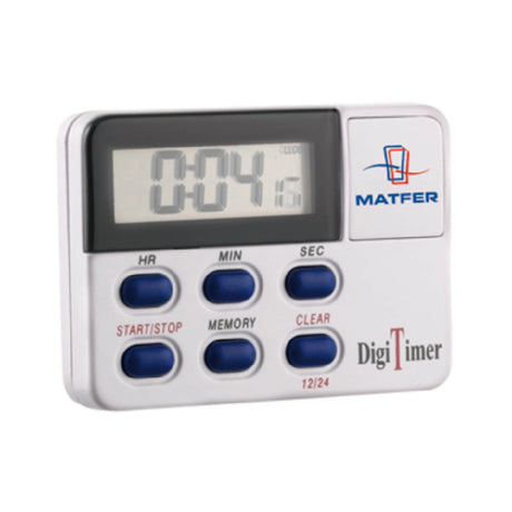 Matfer 250602 Digital Timer 2" Dia. X 2-7/8"W Digital Display