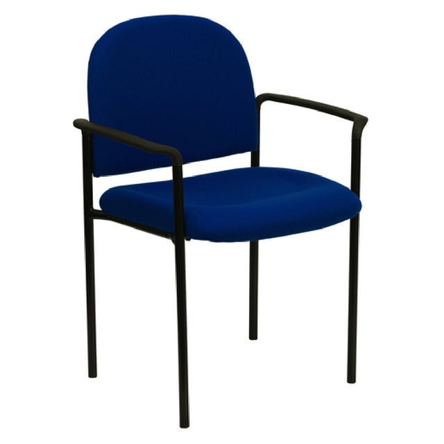 Flash Furniture BT-516-1-NVY-GG Stacking Side Reception Chair 250 Lb. Weight Capacity