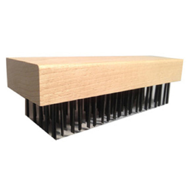 Alfa 0010 Butcher Block Brush Small 7-1/2" X 2-1/2"