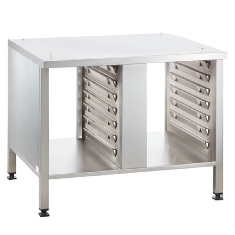 Rational 60.30.328 UG II Stationary Oven Stand 14 Supporting Rails Side Panels And Top Closed