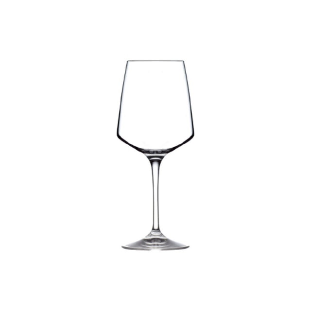 Steelite 662RCR311 Wine Goblet Glass 13.0 Oz. (H 8-1/8" M 3-3/8" T 2-1/2" B 3") EcoCrystal