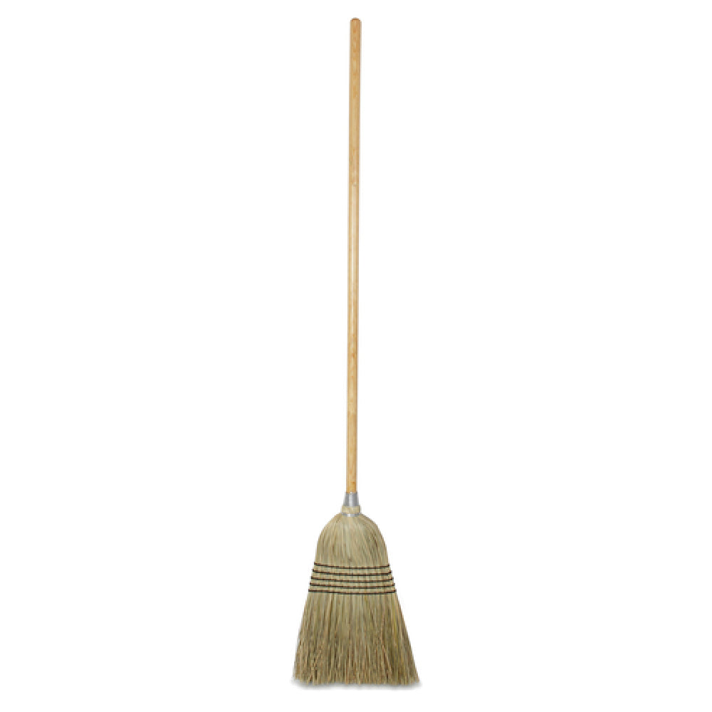 Royal Industries BRM MAID Maid Broom 42" Long Handle Mixed Fiber Bristles