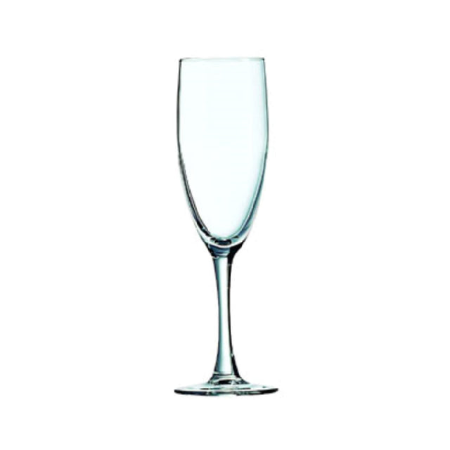 Arc Cardinal 71086 Arcoroc Excalibur Flute 5.75 Oz Soda Lime Glass