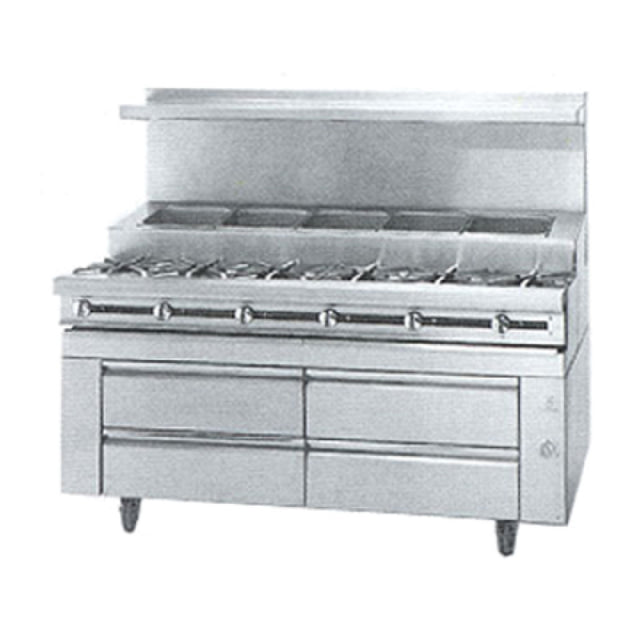 Jade Range JMSS-05-T-60 Titan™ Fire & Ice™ Sautè Station Heavy Duty Range