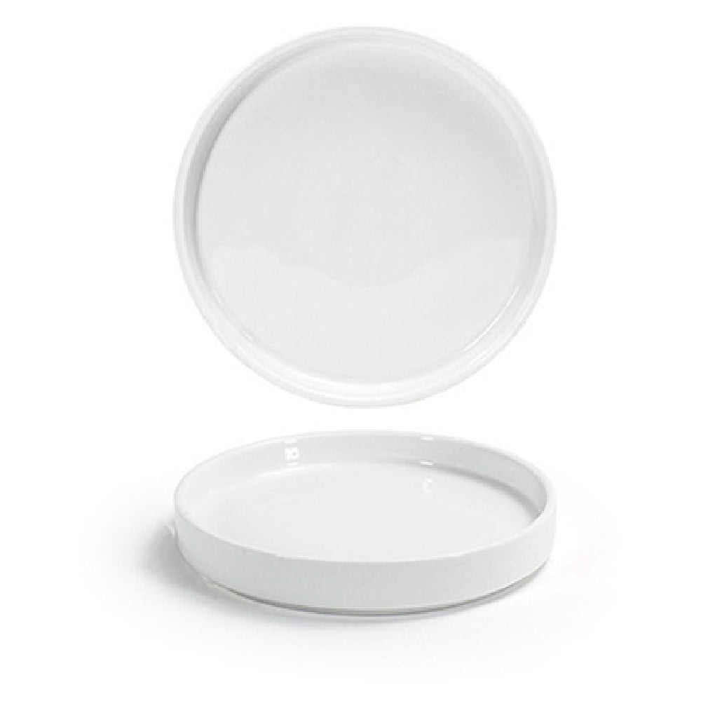 FOH DAP084WHP23 Soho Plate 5" Dia. X 3/4"H Round