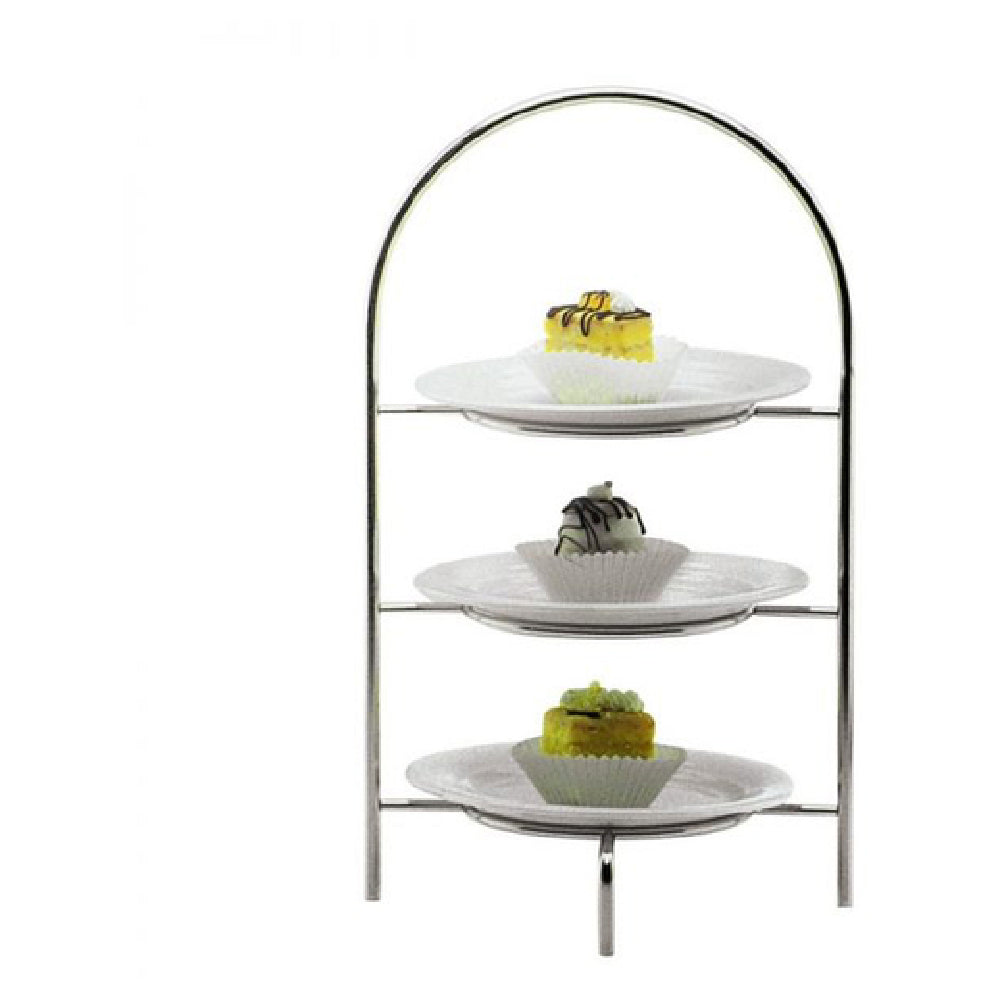 Bauscher Hepp 13.3078.2400 - Stand, 11-7/16"W (290mm) X 15-3/4"H (400mm), 3-tier