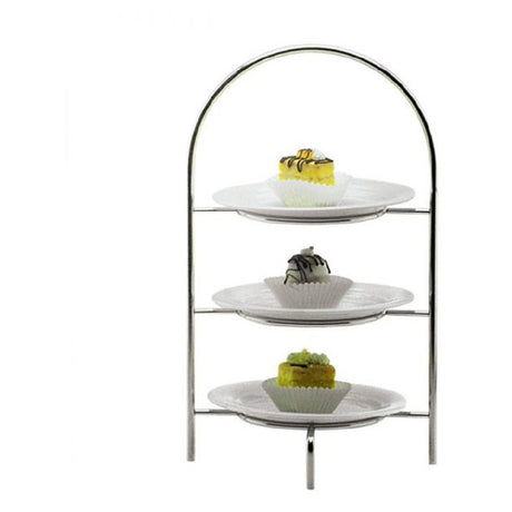 Bauscher Hepp 13.3078.2400 - Stand, 11-7/16"W (290mm) X 15-3/4"H (400mm), 3-tier